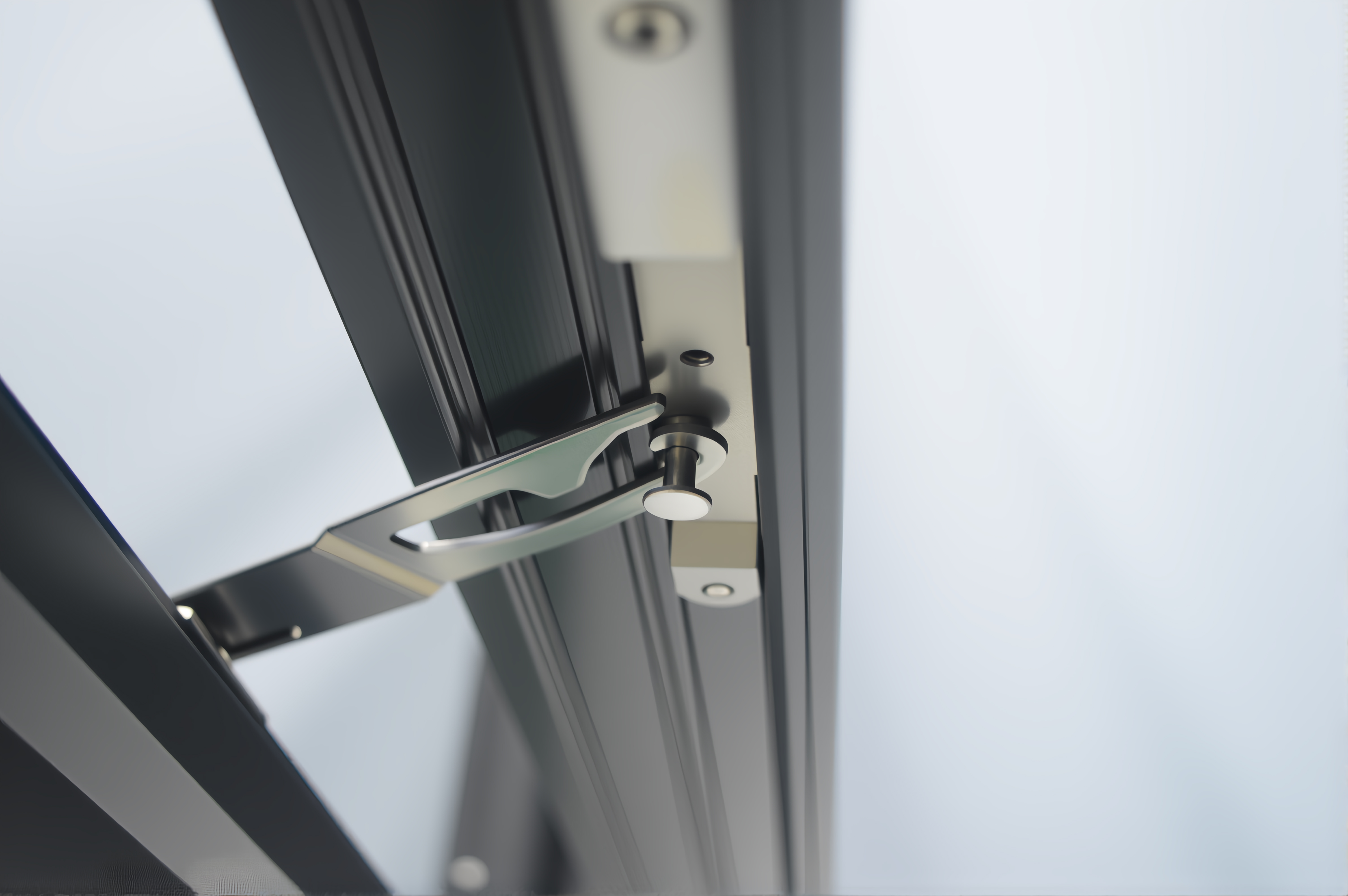 90° 上悬窗系统-儿童锁