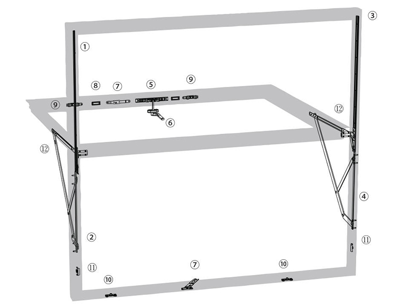 组件位置示意图